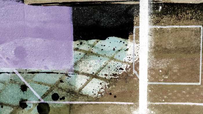 Premium Non-Woven Cobbles Together violett
