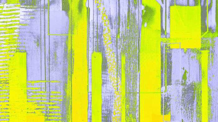 Premium Non-Woven Straight Upright yellow-bleu