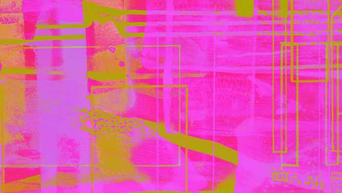 Premium Non-Woven Columns Hanging pink