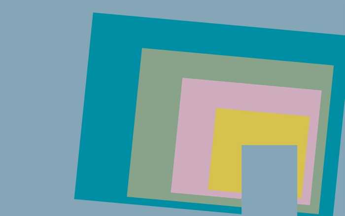 Premium Non-Woven Blocking Oblique bleu-yellow