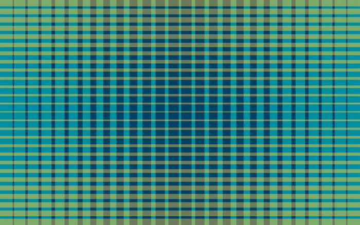Premium Non-Woven Chequered blue-turquise