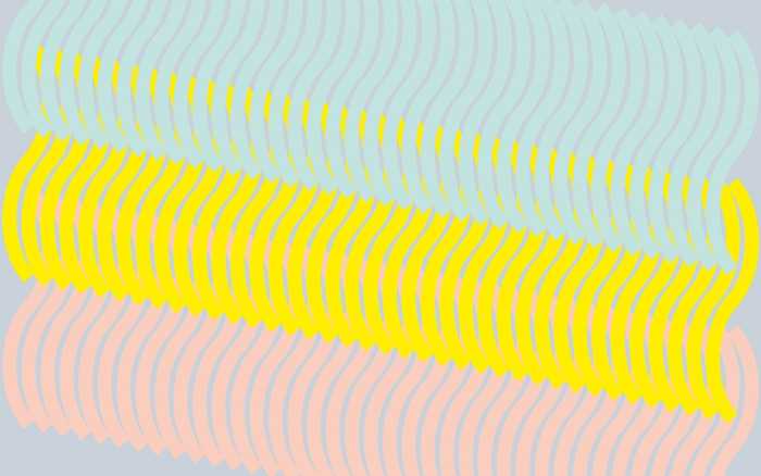 Premium Non-Woven Comb bleu-yellowapricot