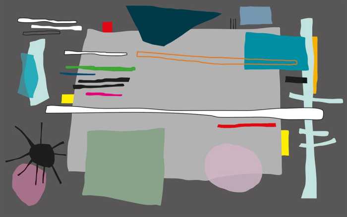 Premium Non-Woven Composition 1 grey-grey