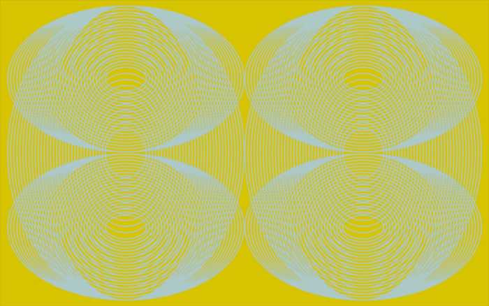 Premium Non-Woven Eyes Wide Open Quartett yellow-ice