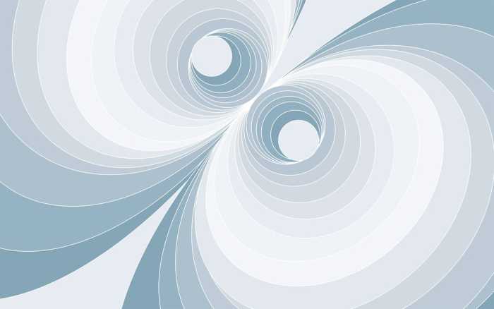 Premium Non-Woven Infinite Glimpse Duo white-bleu