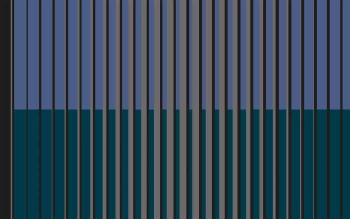 Premium Non-Woven Lamello Mezzo blue-petrolblack