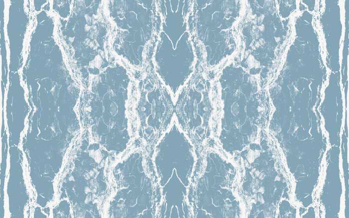 Premium Non-Woven Oak Bark greyblue-white