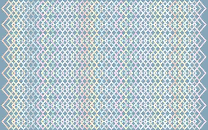 Premium Non-Woven Structure Rhombus bleu-pastell