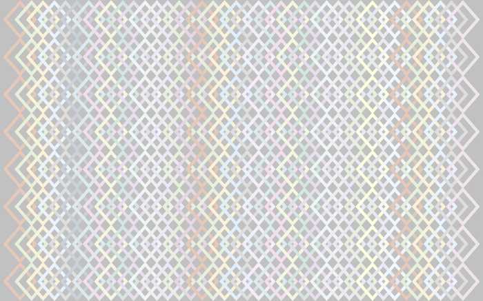Digitally printed photomural Structure Rhombus lightgrey-pastell
