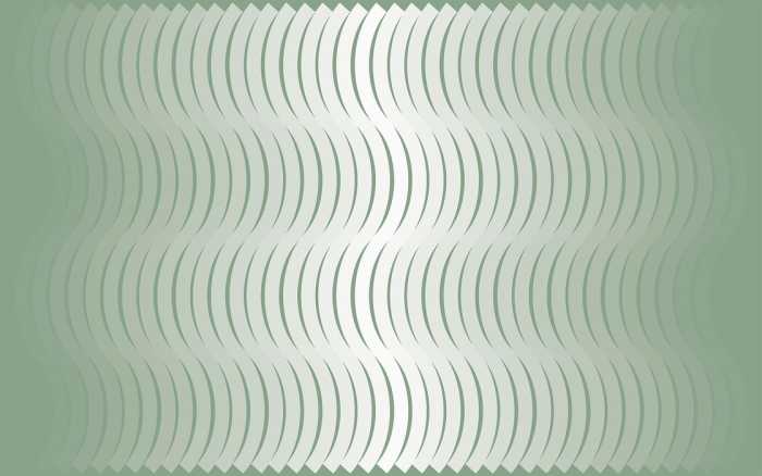 Premium Non-Woven Wave Curton greygreen