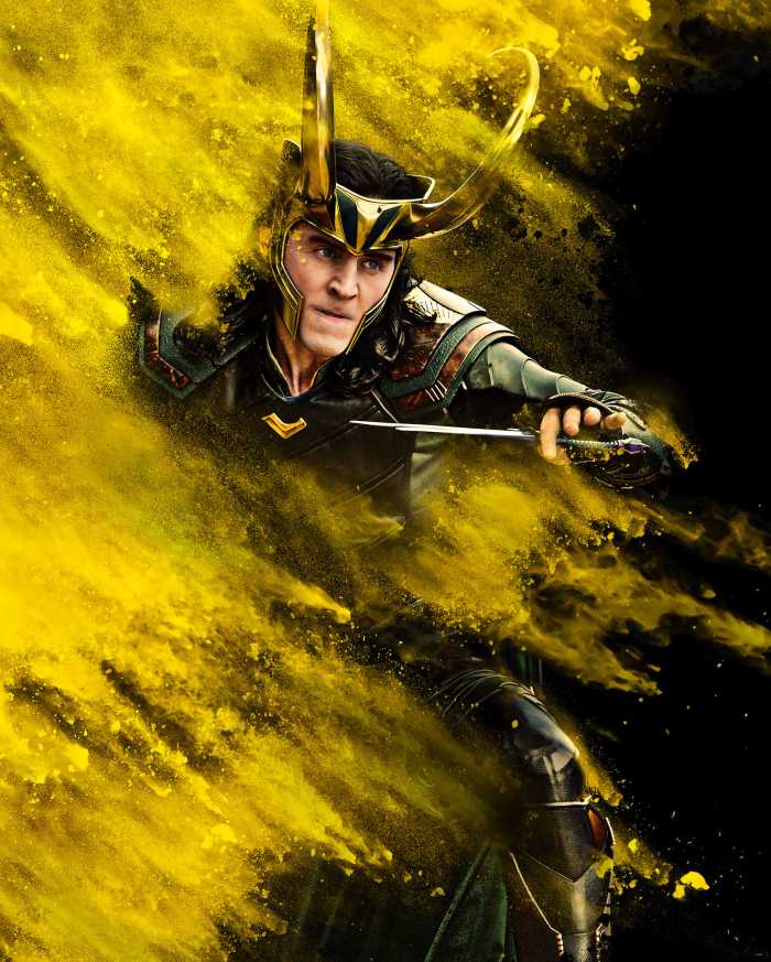 Digital wallpaper Loki Yellow Dust
