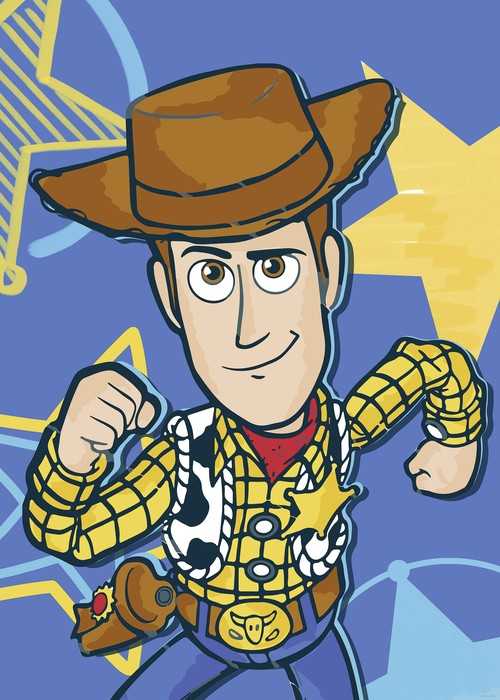 Poster Disney and Pixar Toy Story Woody
