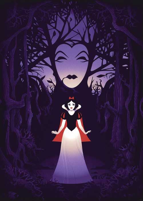 Poster Disney Snow White Evil Queen