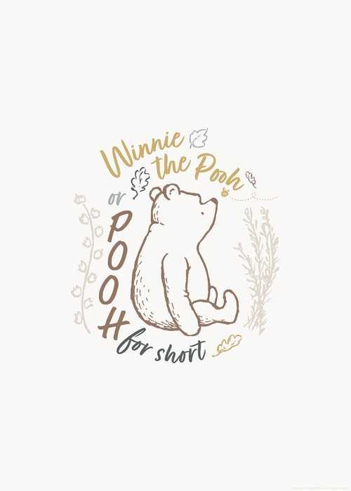 Poster Disney Winnie the Pooh for Short