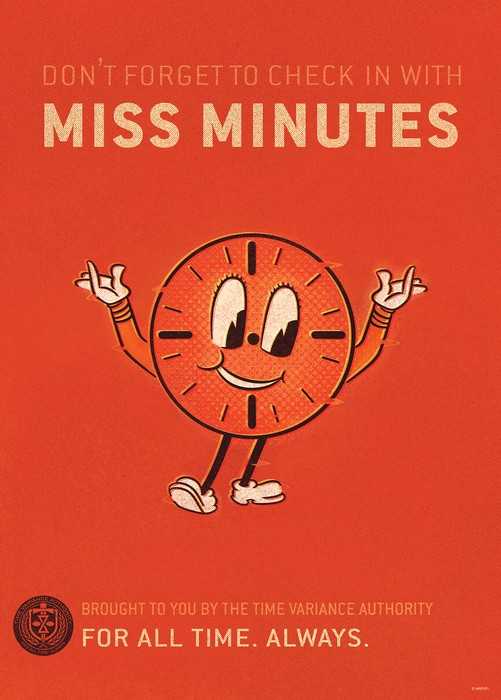 Poster Loki Miss Minutes