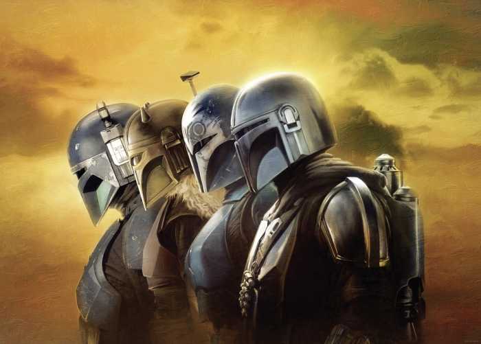 Poster Star Wars The Mandalorian Line Up