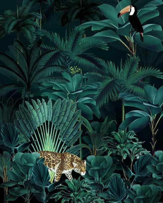 Standard Non-woven Jungle Night