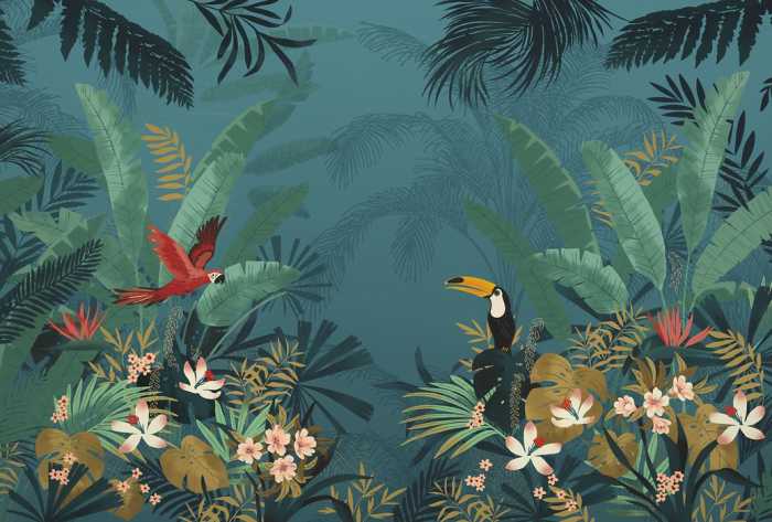 Standard Non-woven Enchanted Jungle