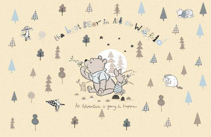 Standard Non-woven Winnie the Pooh Best Bear