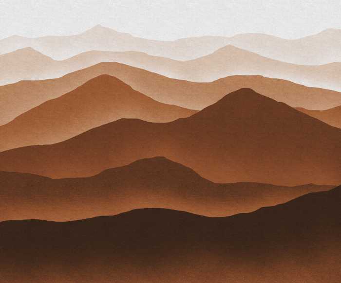Digital wallpaper Macchiato Mountains