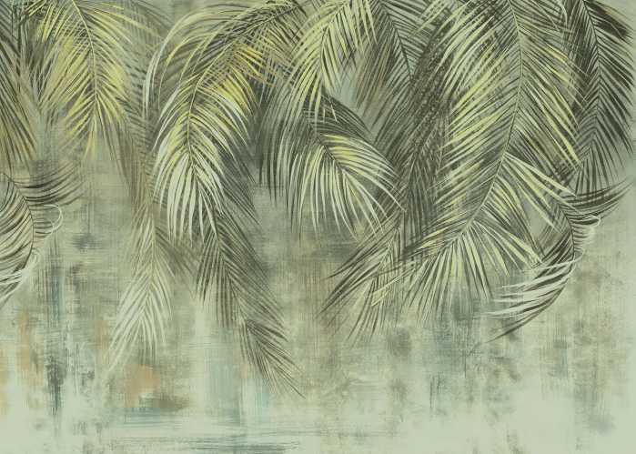 Digital wallpaper Palm Fronds