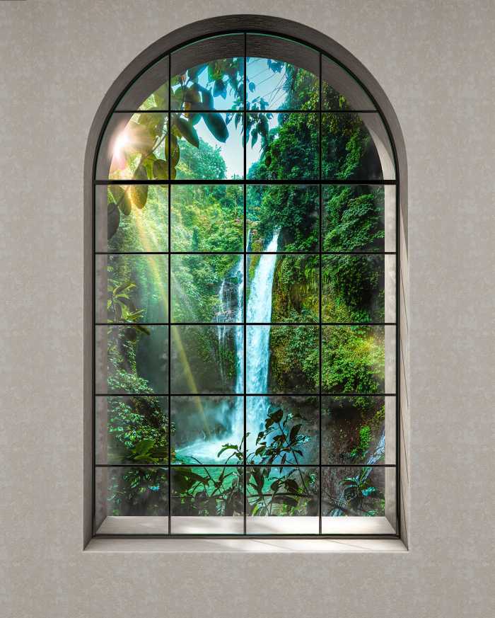 Digital wallpaper Rainforest