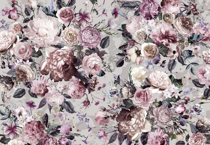 Digital wallpaper Lovely Blossoms