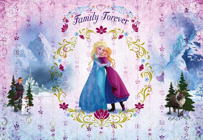 Digital wallpaper Frozen Family Forever