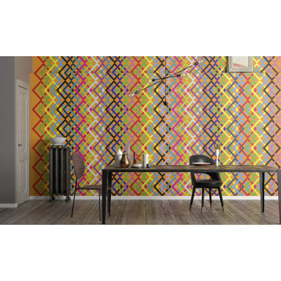 Structure Rhombus orange-bright