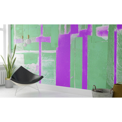 Cuboids Linedup green-violett