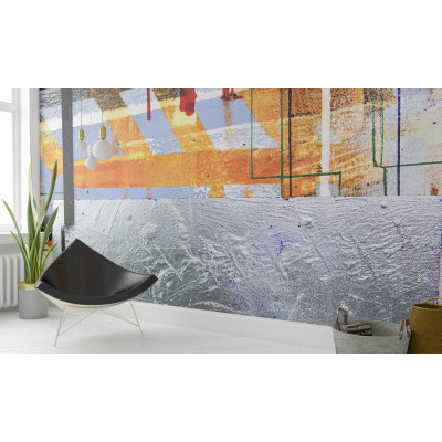 Alleys Rainy bleu-orange