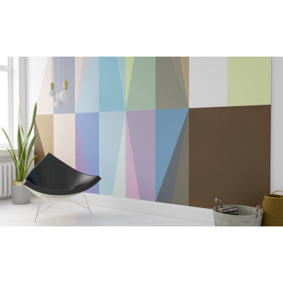 Gem Stone Rhombus apricot-blue-mocca