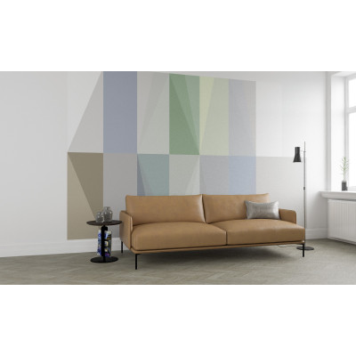 Gem Stone Rhombus grey-bleu