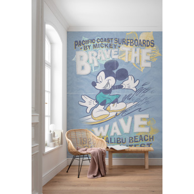 Mickey Brave the Wave