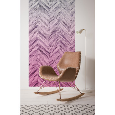 Herringbone Pink Panel