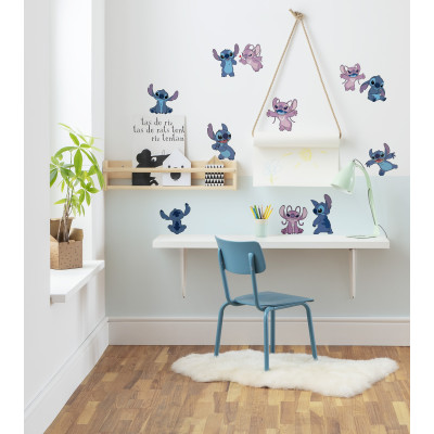 Disney Stitch and Angel Happy
