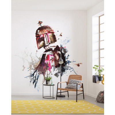 Star Wars Watercolor Boba Fett