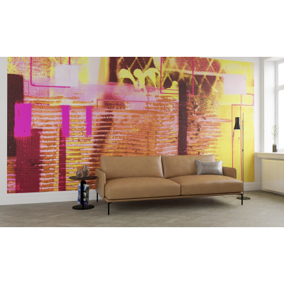 Rhombus Hiding yellow-pink