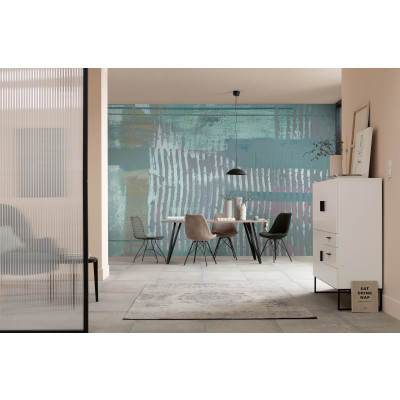 Lines Mellow grey-bleu