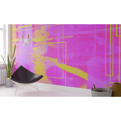 Columns Hanging pink