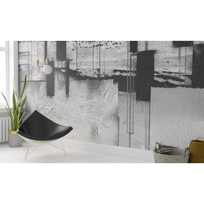 Squares Dropping grey