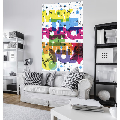 Star Wars Pop Neon Geometrics Vader