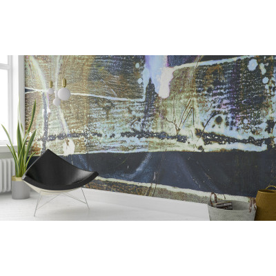 Tracks Imbricating petrol-braun