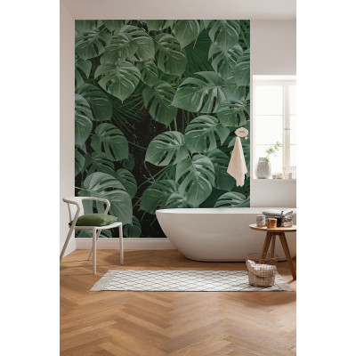 Monstera on Marble