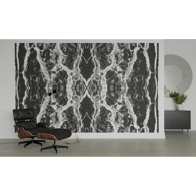 Oak Bark black-white