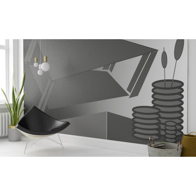 Perspective Table black-grey-grey
