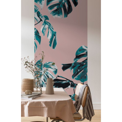 Monstera Rosé Panel 