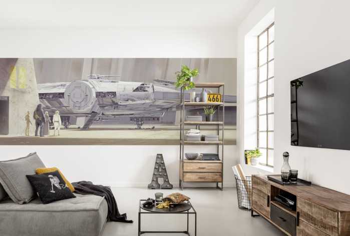 Photomural Star Wars Classic RMQ Millenium Falcon