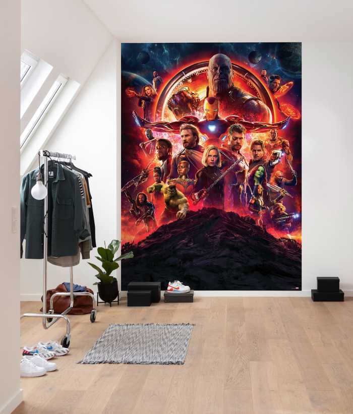 Photomural Avengers Infinity War Movie Poster