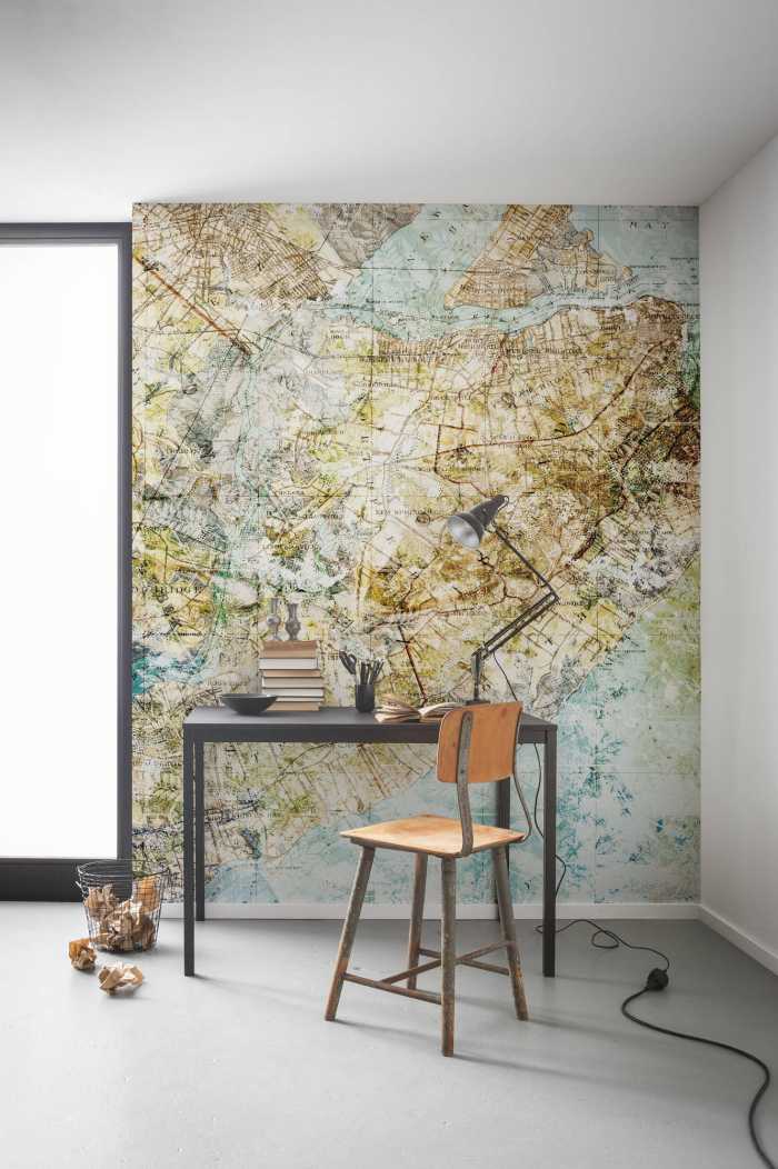 Digital wallpaper Mix Map